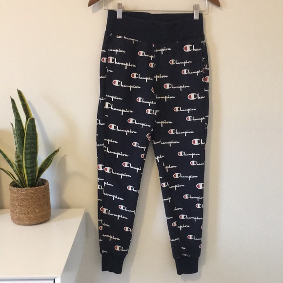 Champion Pants - Champion All Over Reverse Weave Skinny Joggers Size X-Small